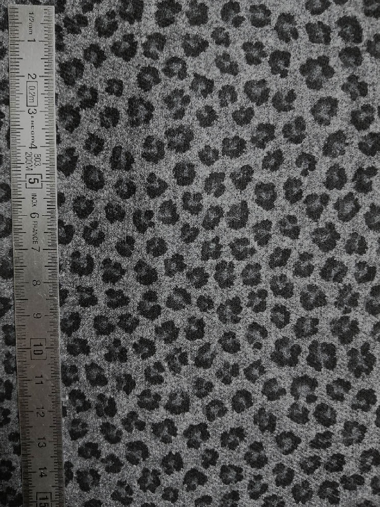 Ardennes H10054 peau de bête - gris noir