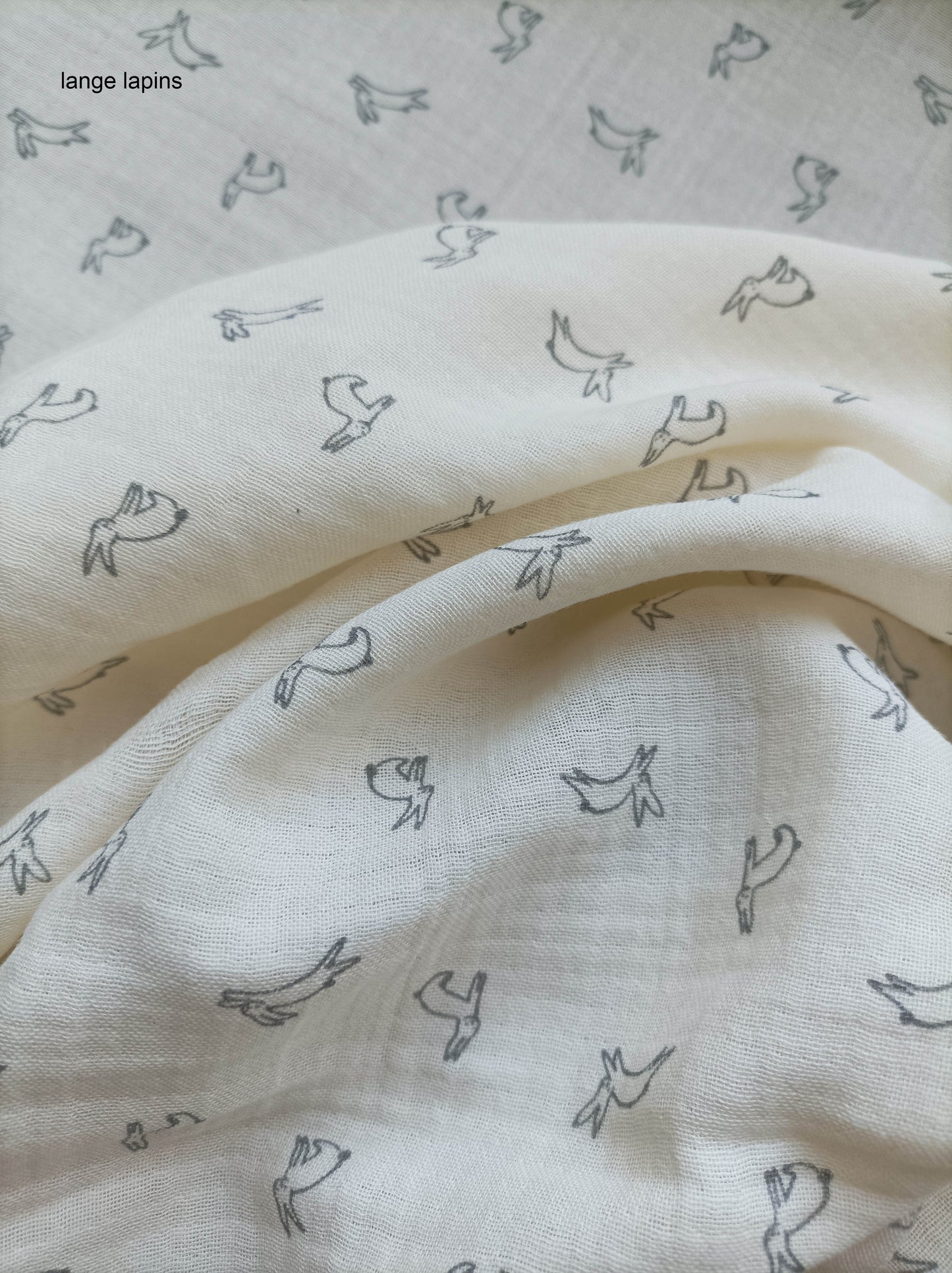 Lézarda imprimé lapin