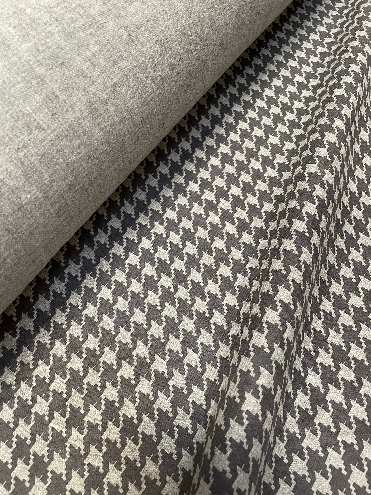 Arras imprimé Maxi Pied de poule - Gris
