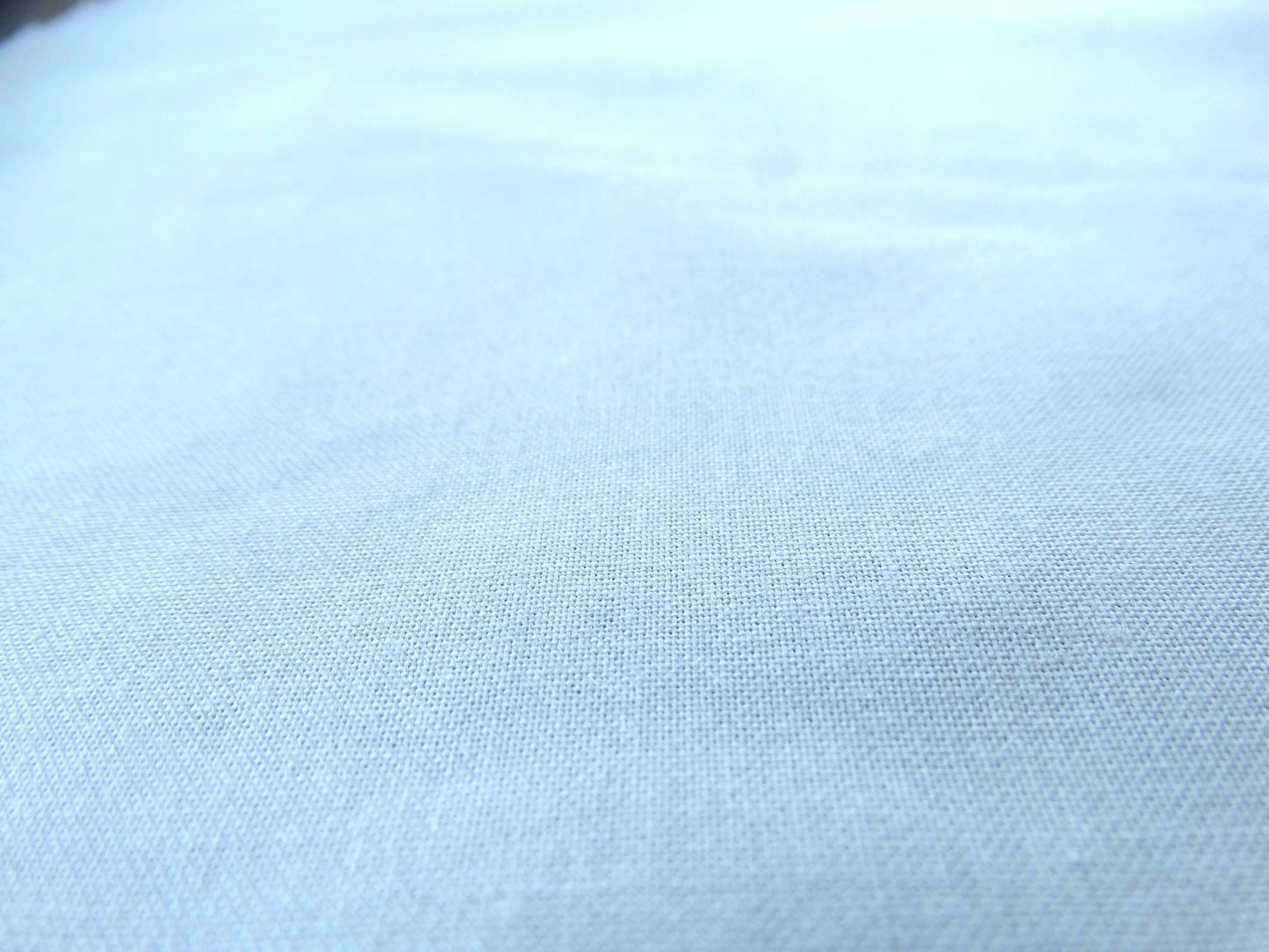 Toile de coton BIO - 100% Coton BIO tissu uni blanc