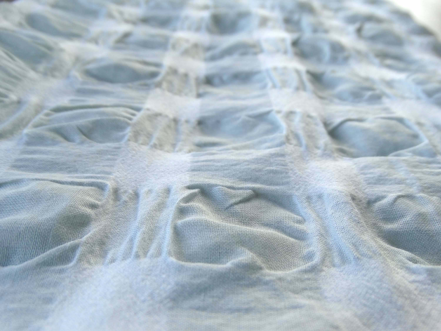 Tissu Love fripon - Carreaux Vert Grisé Blanc