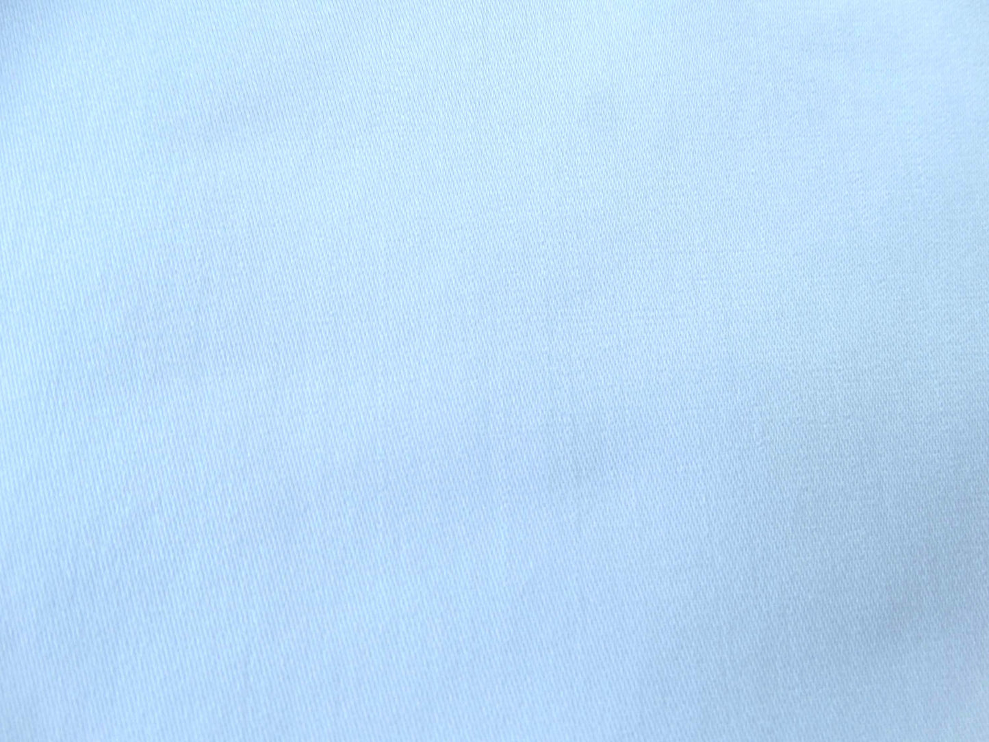 Satin de coton BIO - 100% Coton BIO tissu uni blanc