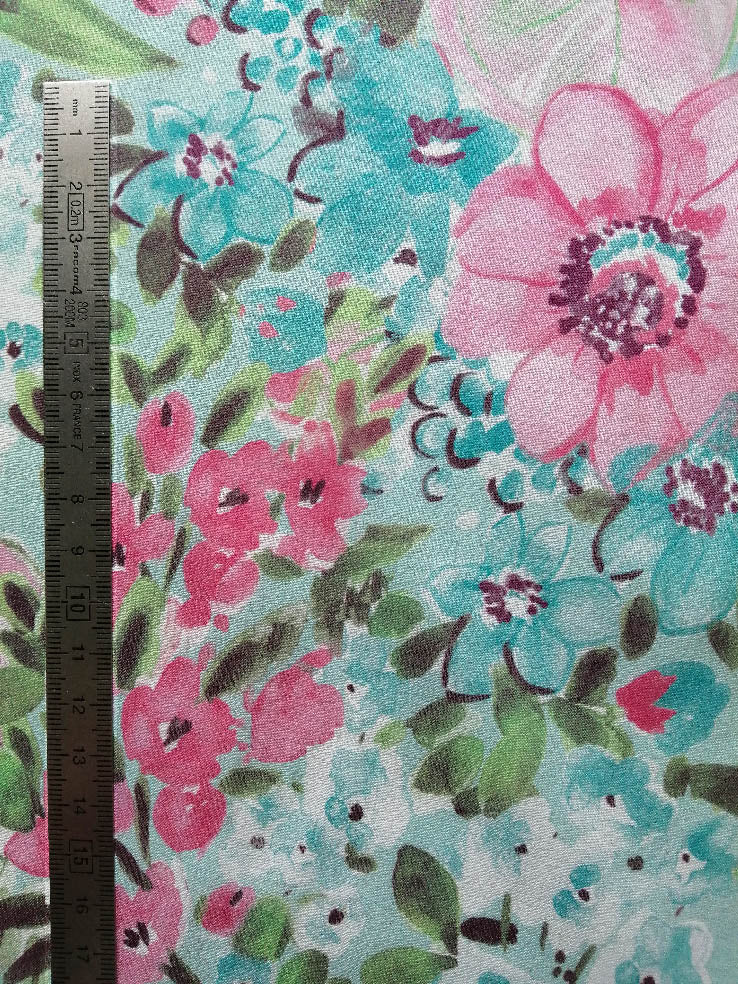 Vivo imprimé fleurs aquarellées