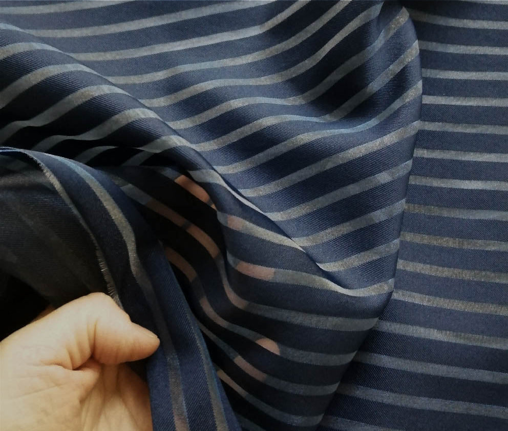 GARRICK UNI rayure col marine