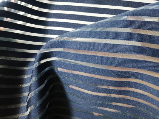 GARRICK UNI rayure col marine