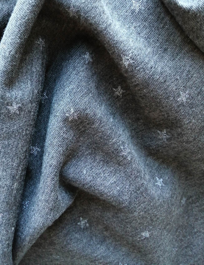 ETOILIE H9107 Imprimé Etoiles nacrées