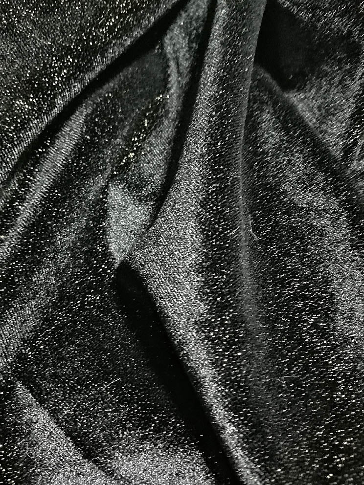 LUMI uni col 804 noir paillette Or