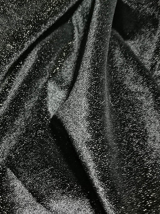 LUMI uni col 804 noir paillette Or