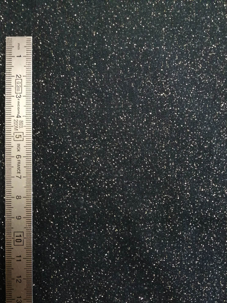 MIKE E8028 COL 8/30 noir pailleté OR