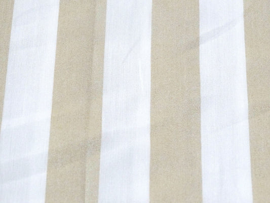 atoll rayure dorée tissu coton