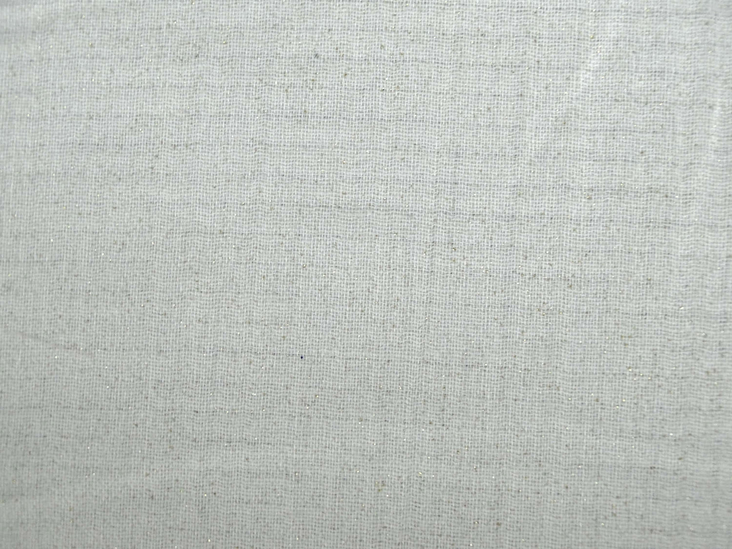 tissu lezarda 100% coton beige paillettes